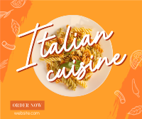 Taste Of Italy Facebook Post Design