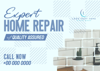 Expert Home Repair Postcard Design