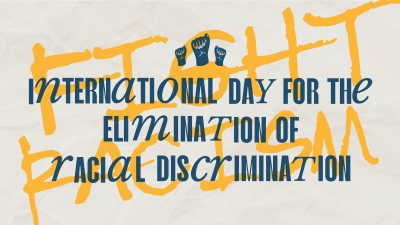 Stop Racial Discrimination Facebook event cover Image Preview