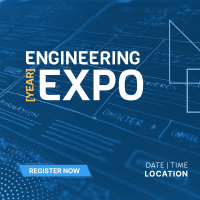 Engineering Expo Instagram Post Design