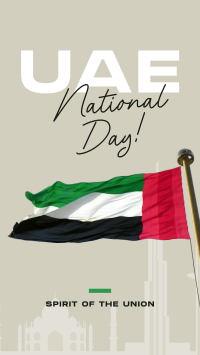 UAE National Flag YouTube short Image Preview