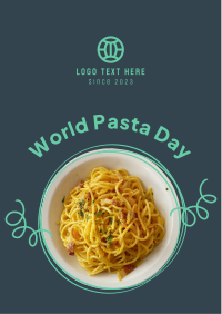 Tasty Carbonara Pasta Flyer Image Preview