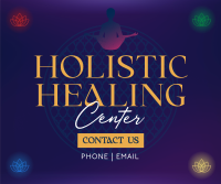 Holistic Healing Center Facebook Post Design