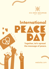 United for Peace Day Flyer Image Preview