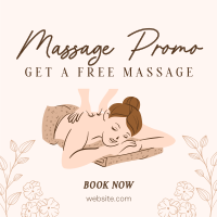 Relaxing Massage Instagram post Image Preview