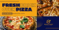 Yummy Brick Oven Pizza Facebook Ad Design