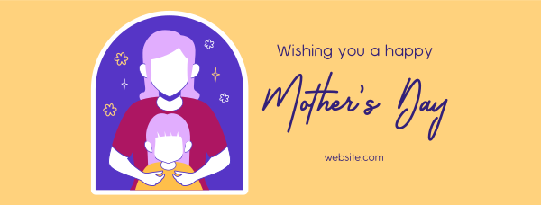 Mothers Portrait Facebook Cover Design Image Preview