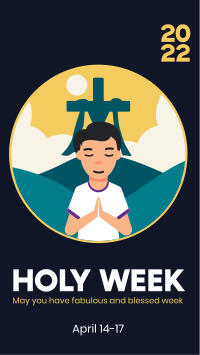 Blessed Week Facebook story Image Preview