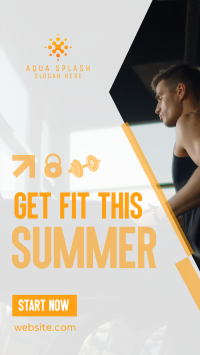 Get Fit This Summer TikTok Video Image Preview