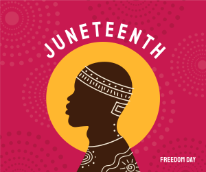 Beautiful Juneteenth Man Facebook post Image Preview