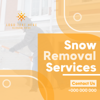 Simple Snow Removal Instagram post Image Preview