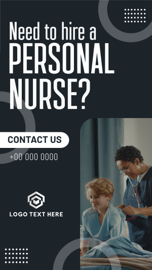 Nurse For Hire Instagram story Image Preview
