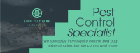 Minimal & Simple Pest Control Facebook cover Image Preview