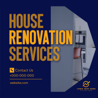 Renovation Services Instagram post Image Preview