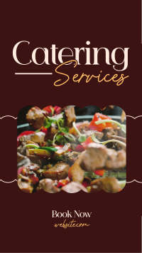 Delicious Catering Services Instagram reel Image Preview
