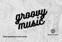 Groovy Music Pinterest Cover Design
