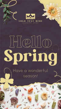 Hello Spring YouTube short Image Preview