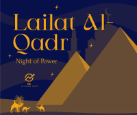 The Night of Power Facebook Post Design