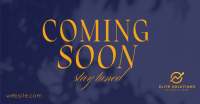 Luxury Stay Tuned Facebook ad Image Preview