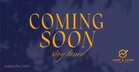 Luxury Stay Tuned Facebook ad Image Preview