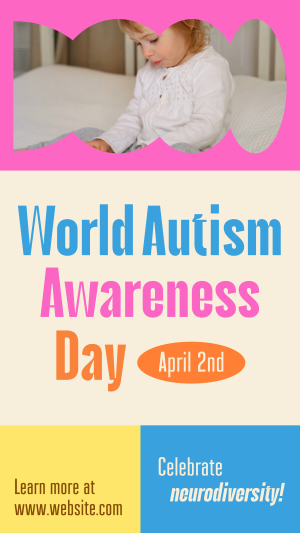 World Autism Awareness Day Facebook story Image Preview