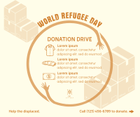 World Refugee Day Donations Facebook Post Image Preview