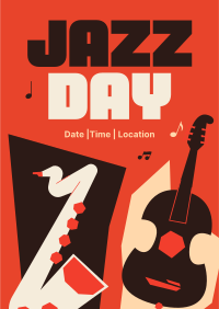 Jazz Instrumental Day Flyer Image Preview