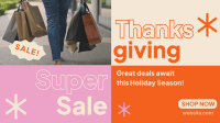 Super Sale this Thanksgiving Animation Image Preview