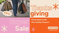 Super Sale this Thanksgiving Animation Preview