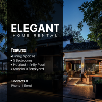 Elegant Home Rental Instagram post Image Preview