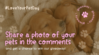 Love Your Pet Day Giveaway Animation Image Preview