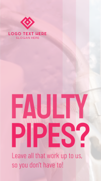 Faulty Pipes Instagram Story Image Preview