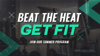 Summer Fitness Program Video Image Preview