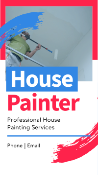 House Painting Services Instagram Reel Design