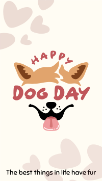 Dog Day Face Facebook story Image Preview