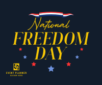 National Freedom Day Facebook Post Design