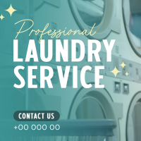 Professional Laundry Service Linkedin Post Image Preview