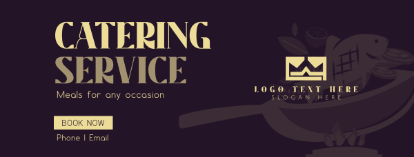 Food Catering Facebook Cover Design Image Preview