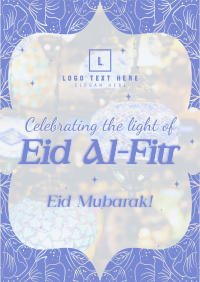 Eid Al Fitr Lantern Poster Image Preview