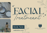 Beauty Facial Spa Treatment Postcard Image Preview