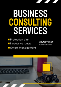 Business Consulting Poster Design
