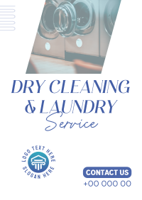 Quality Dry Cleaning Laundry Poster Image Preview