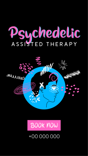 Psychedelic Assisted Therapy Facebook story Image Preview