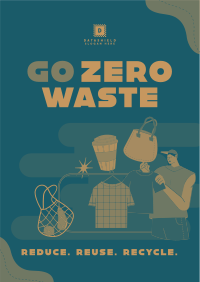 Practice Zero Waste Flyer Image Preview