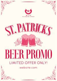 Paddy's Day Beer Promo Flyer Image Preview