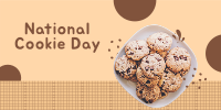 Cute Cookie Day Twitter Post Design