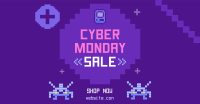Pixel Cyber Monday Facebook Ad Design