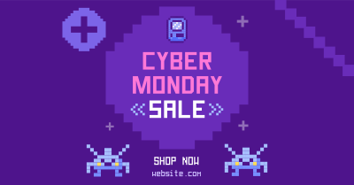 Pixel Cyber Monday Facebook ad Image Preview