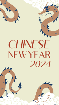 Dragon Lunar Year Instagram Story Design
