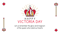 Happy Victoria Day Zoom Background Image Preview